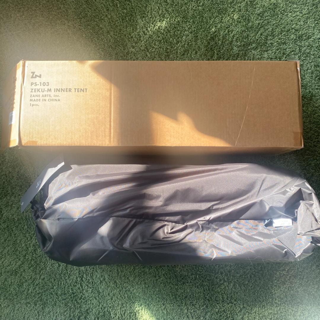 未使用品 ZANE ARTS ゼインアーツ ゼクーM インナーテント 新品タグ付