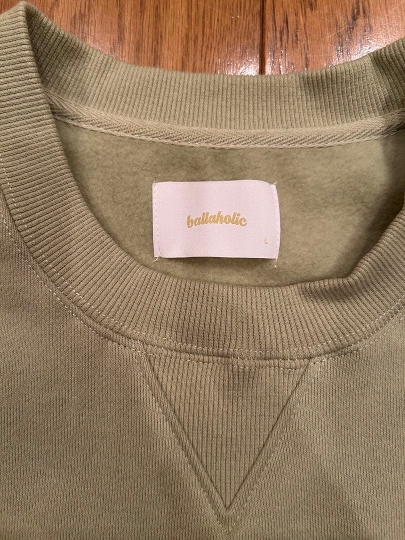 トップス ballaholic Small Logo Crew Sweatshirt