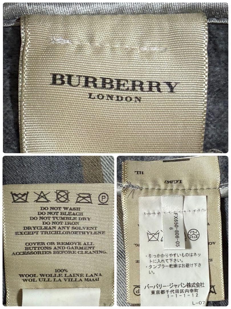 近代モデル BURBERRY LONDON バーバリー キルトスカート ミニスカ