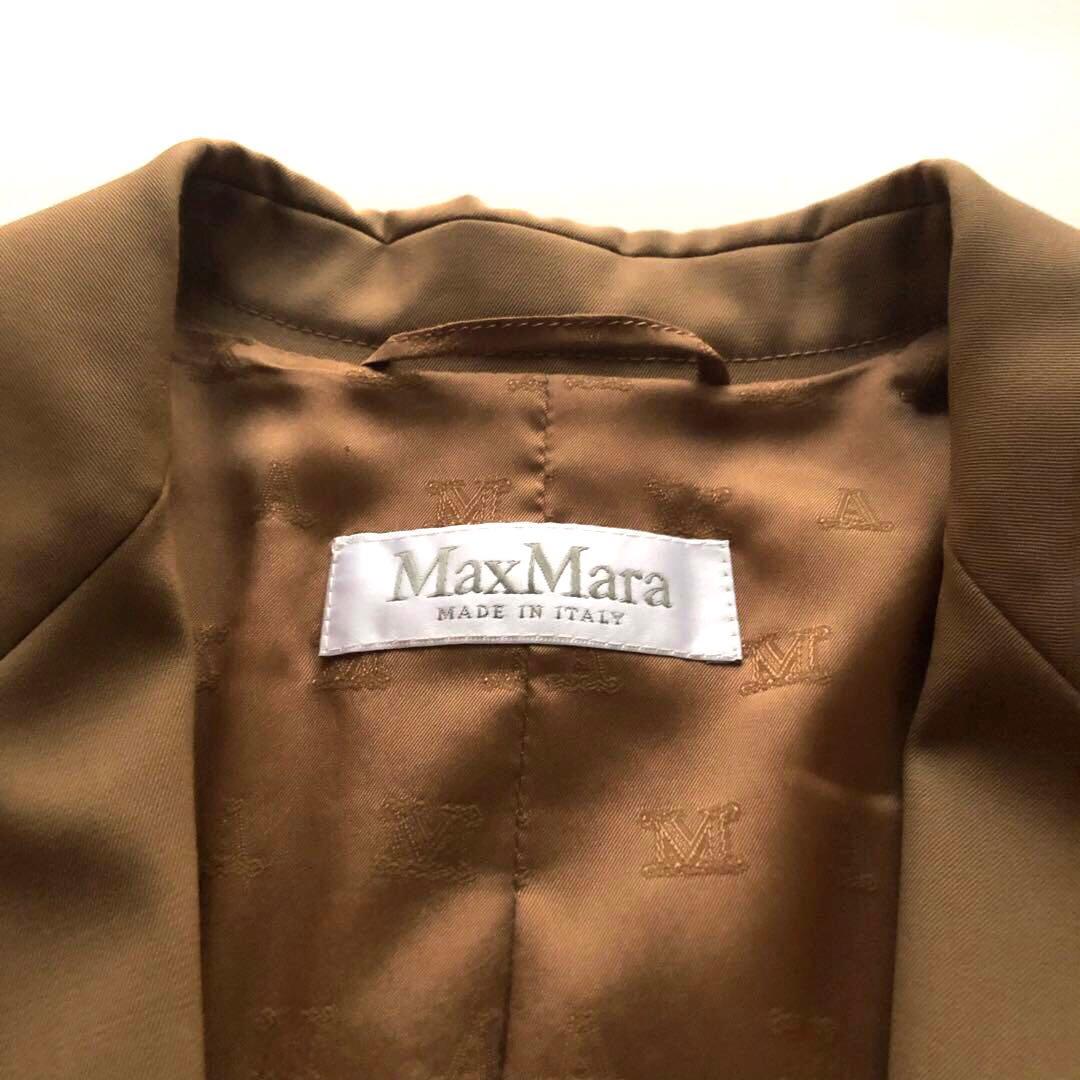 ★美品★マックスマーラ テーラードジャケット オーバーサイズ 白タグ ビジカジM