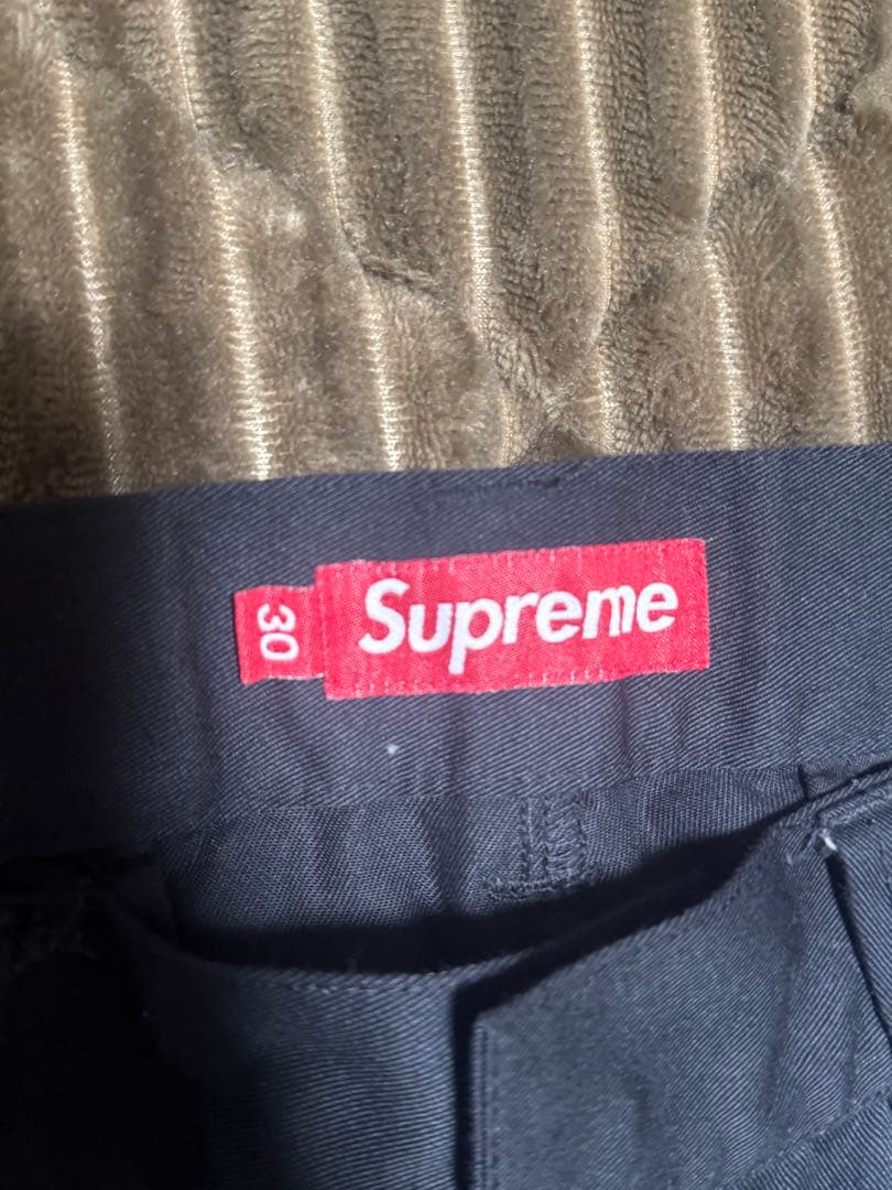 Supreme ワークパンツ 30 ブラック