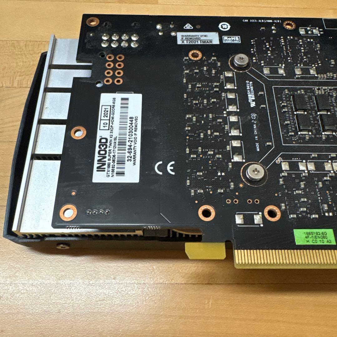 グラフィックボード・グラボ・ビデオカード INNO3D GEFORCE GTX 1660 super