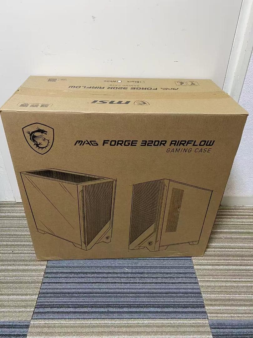 ほぼ新品MSI MAG FORGE 320R AIRFLOW WHITE