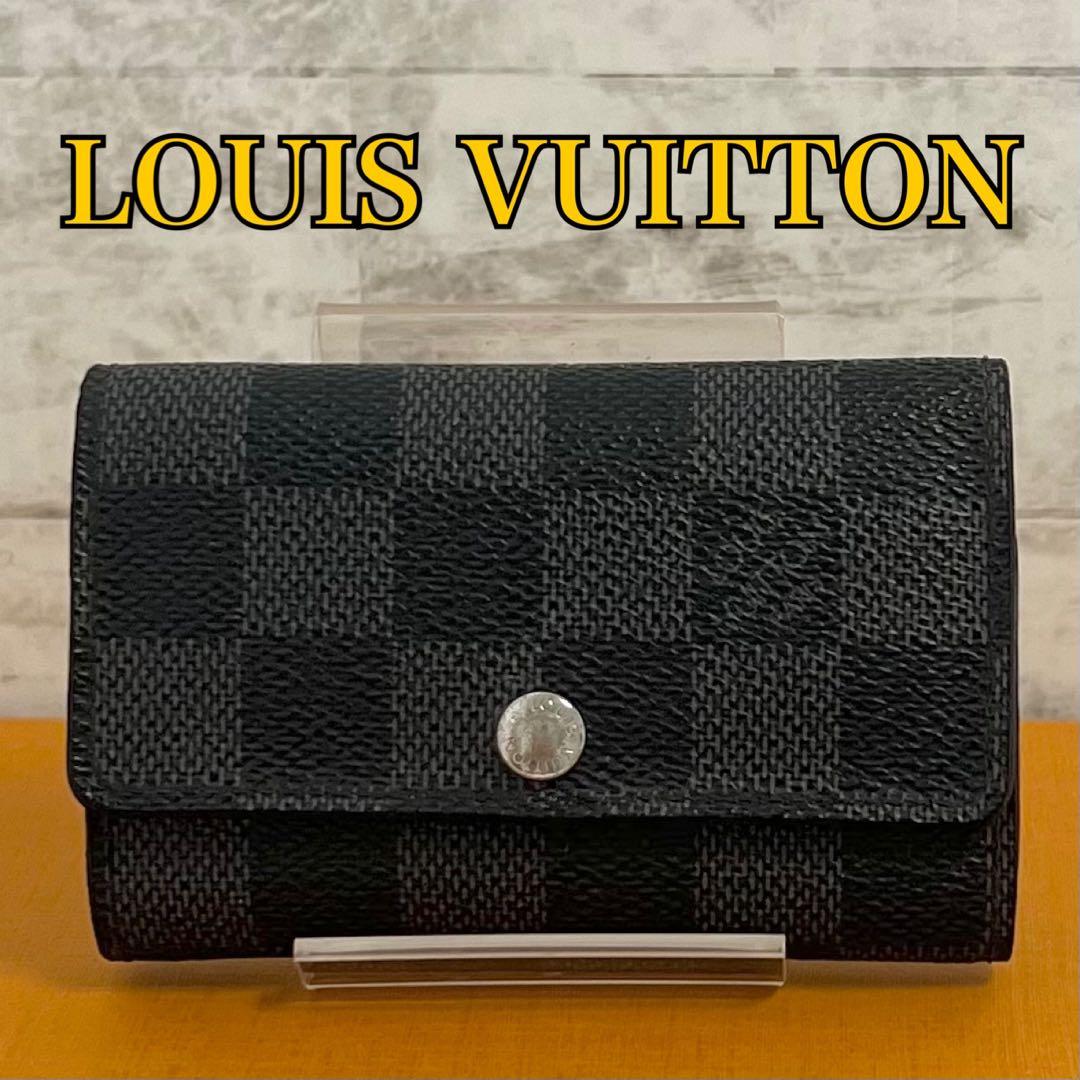 ちゃぴ様用・ルイヴィトン ダミエグラフィット ミュルティクレ6 キーケース6連