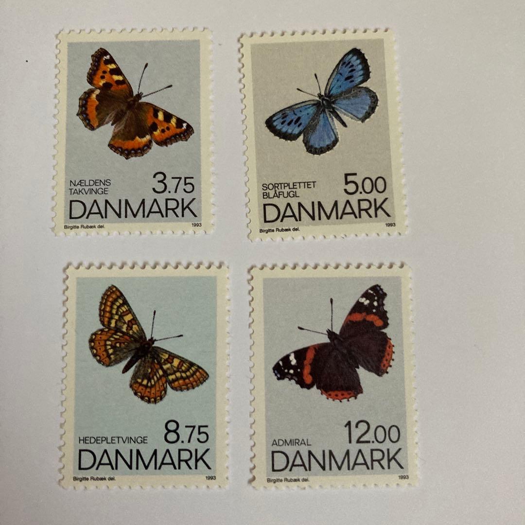 専用☆オーストラリア 昆虫の切手4種完 未使用 1991