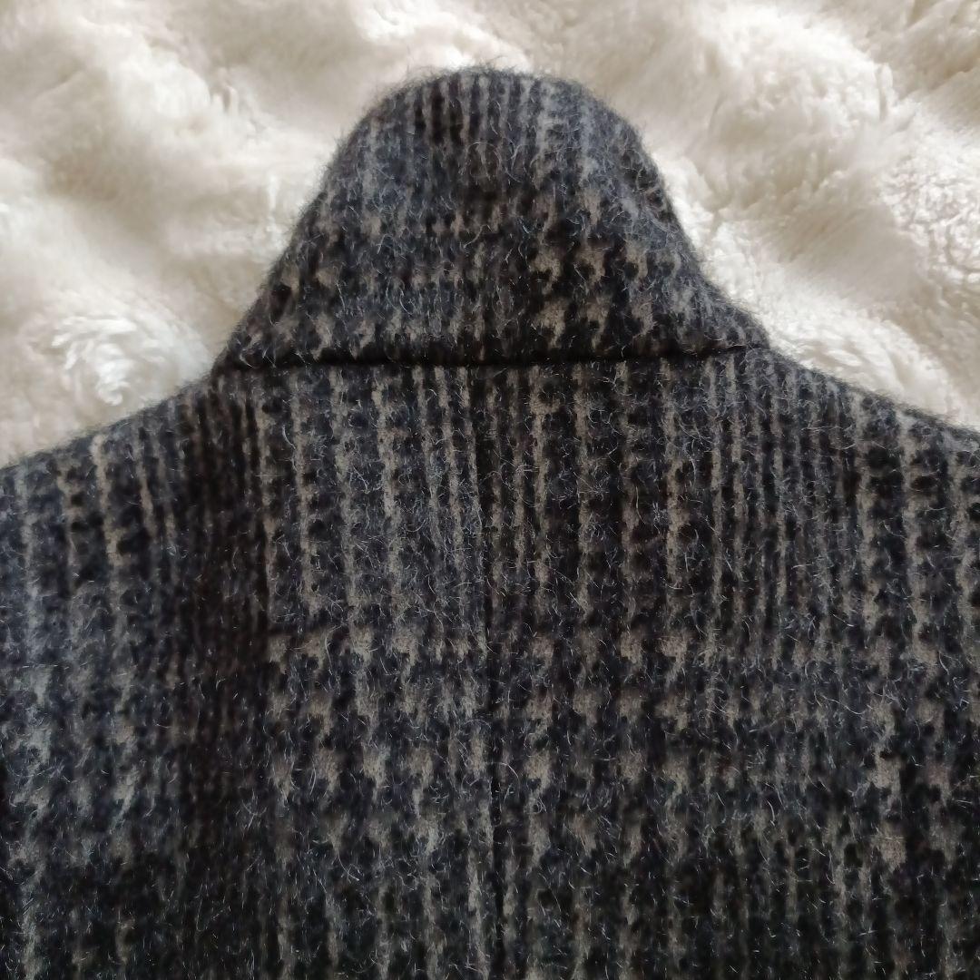 Max&Co 2wayツイードコート　アルパカ　モヘヤ　プリーツ