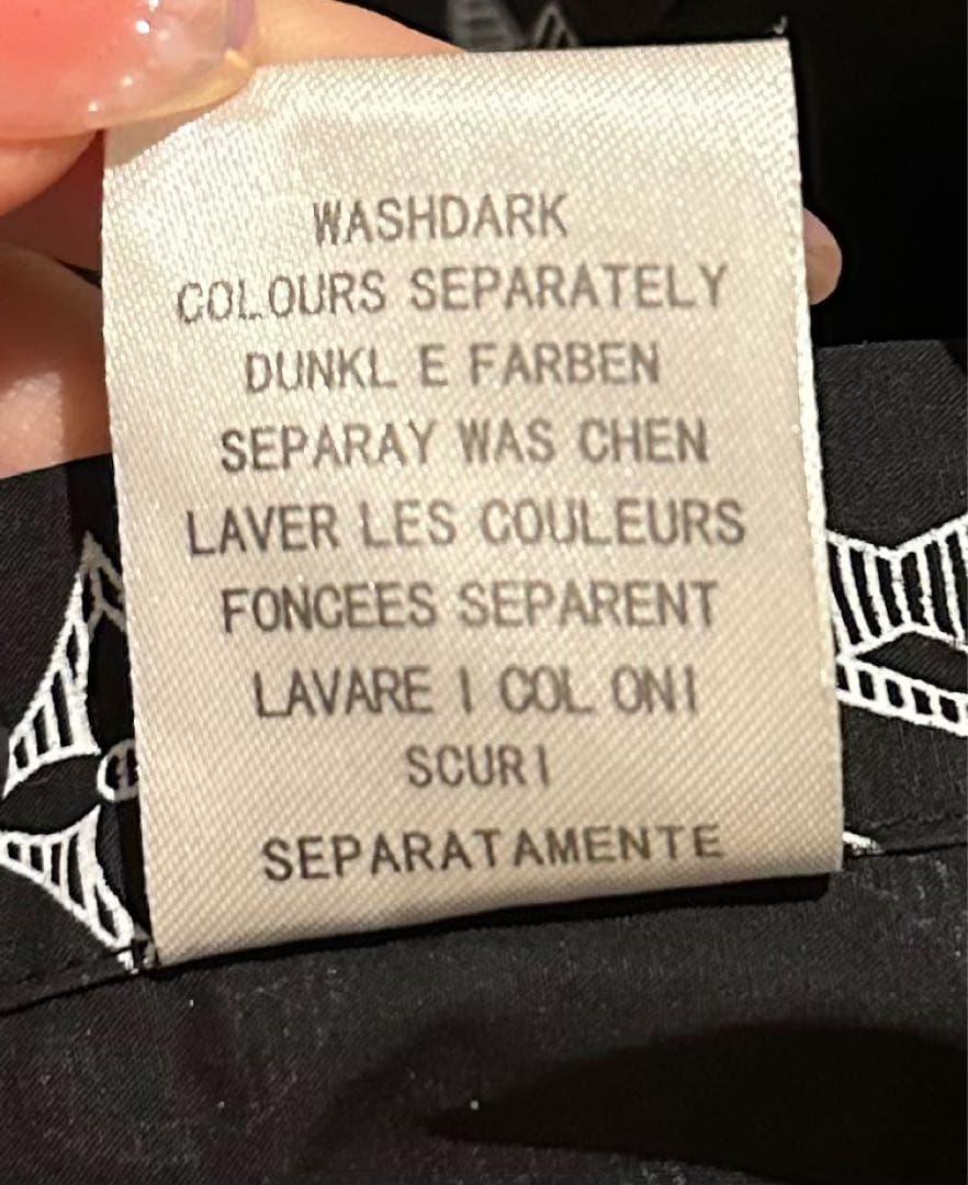 【美品】LOUIS VUITTON 男女兼用ロゴパターン 長袖シャツ XL