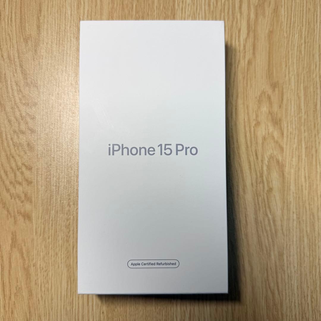 未開封品 iPhone 15Pro 128GB ナチュラル 国内版SIMフリー
