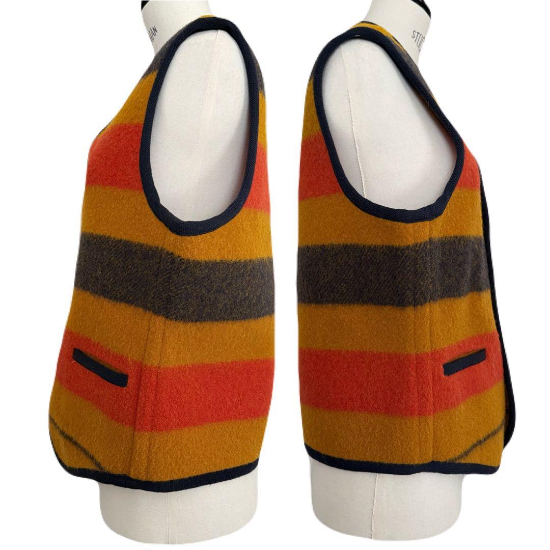 HERMES エルメス ヴィンテージ ロカバール ウール100％ ベスト　46