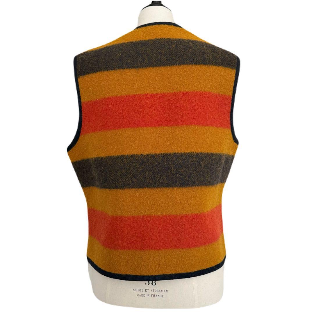 HERMES エルメス ヴィンテージ ロカバール ウール100％ ベスト　46