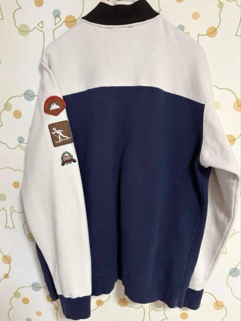 The North Face A5 フルジップ スウェット 裏起毛 ワッペン