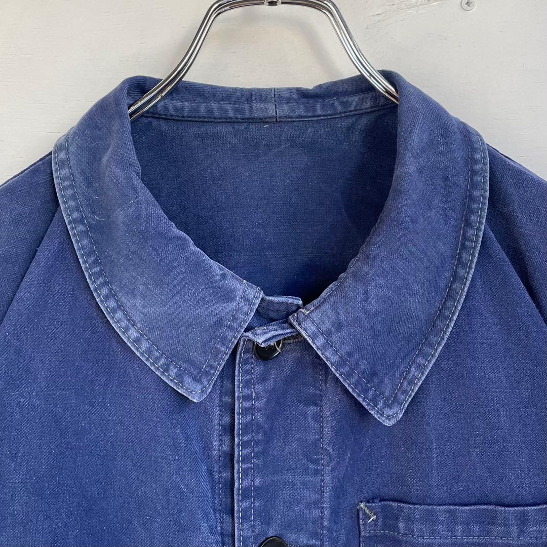 60s 70s フランス軍 セントジェームス カバーオール ワークジャケット