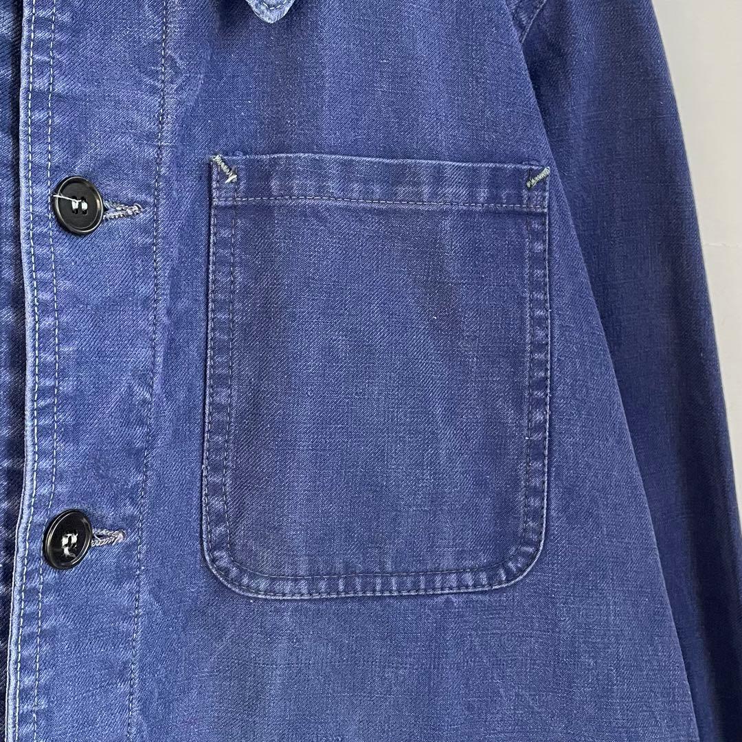 60s 70s フランス軍 セントジェームス カバーオール ワークジャケット