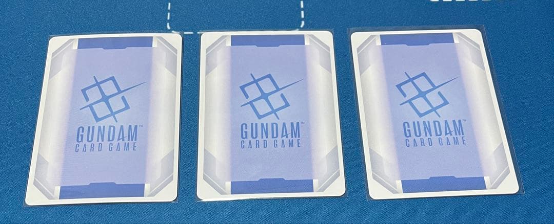 ガンダムカードゲーム　クシャトリアLRパラレル3枚セット