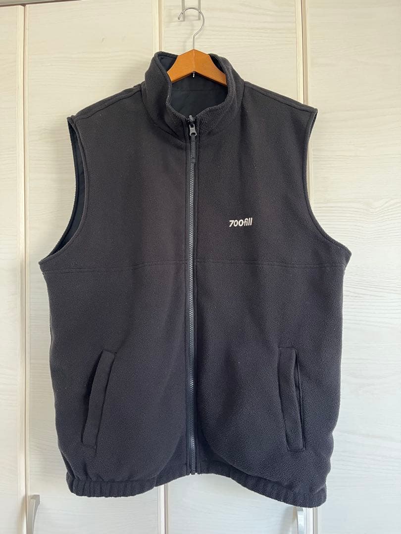 700fill Small Payment Logo リバーシブル ベスト
