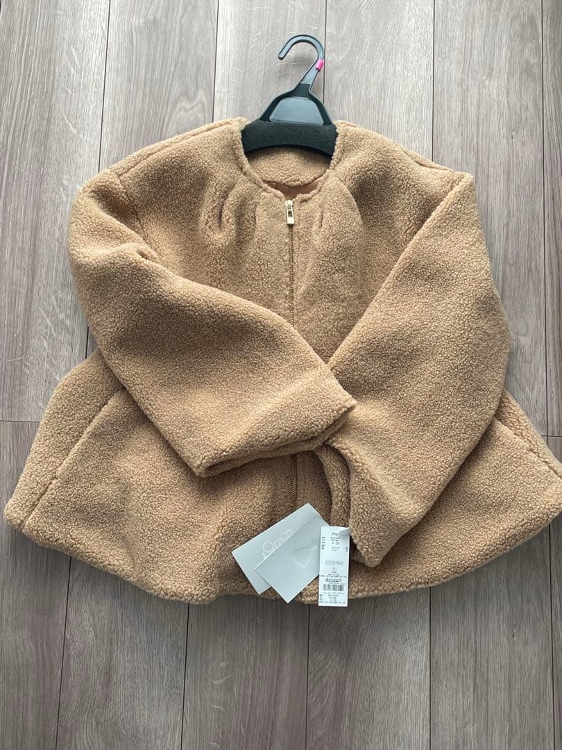 【未使用】セルフォード ボアペプラムジャケット