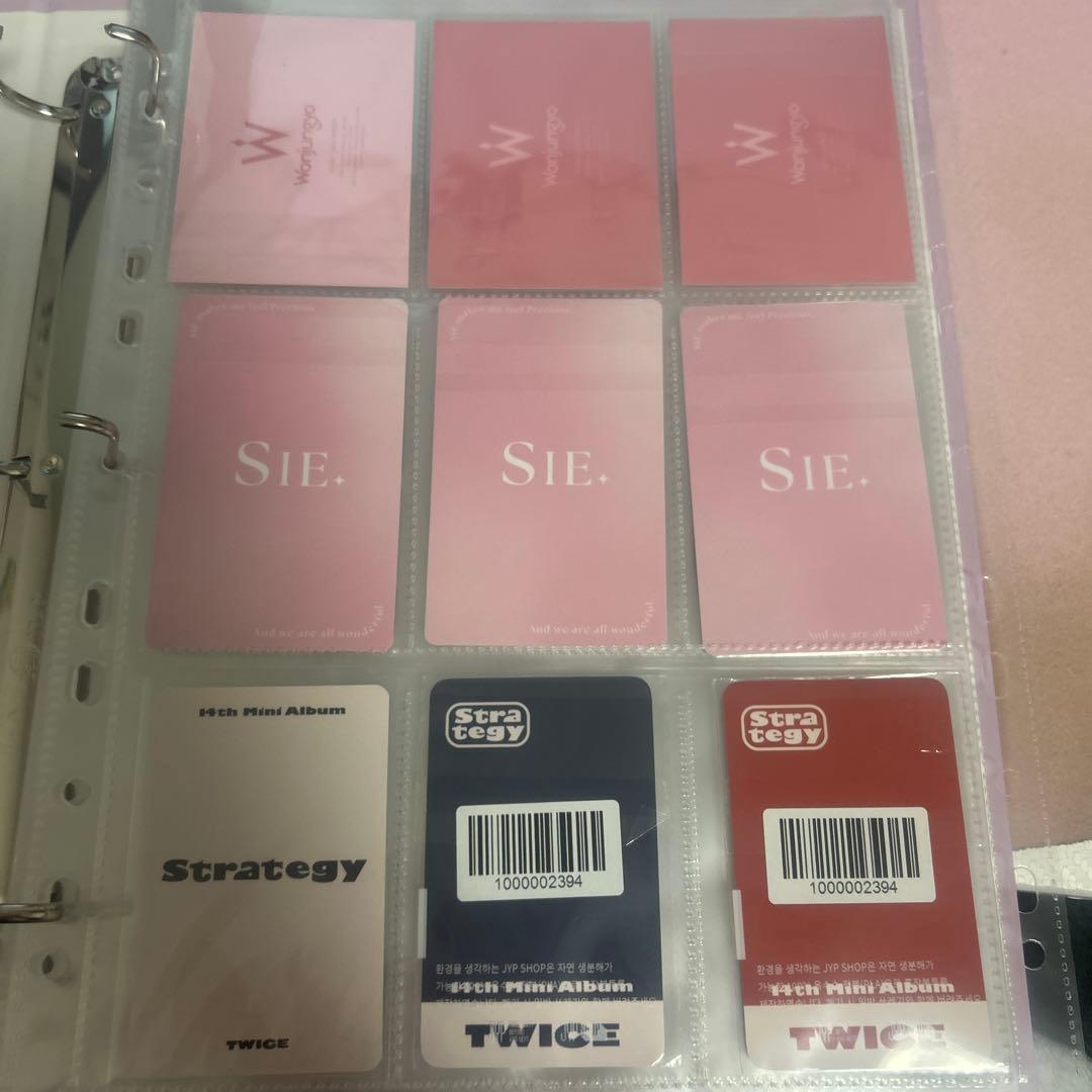 TWICEバラ売り 店舗特典 トレカ Strategy等
