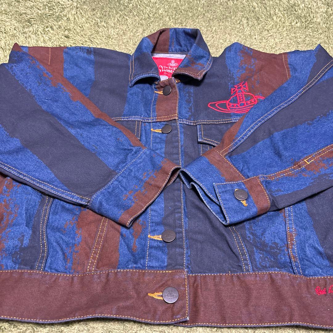 Vivienne Westwood ストライプデニムジャケット