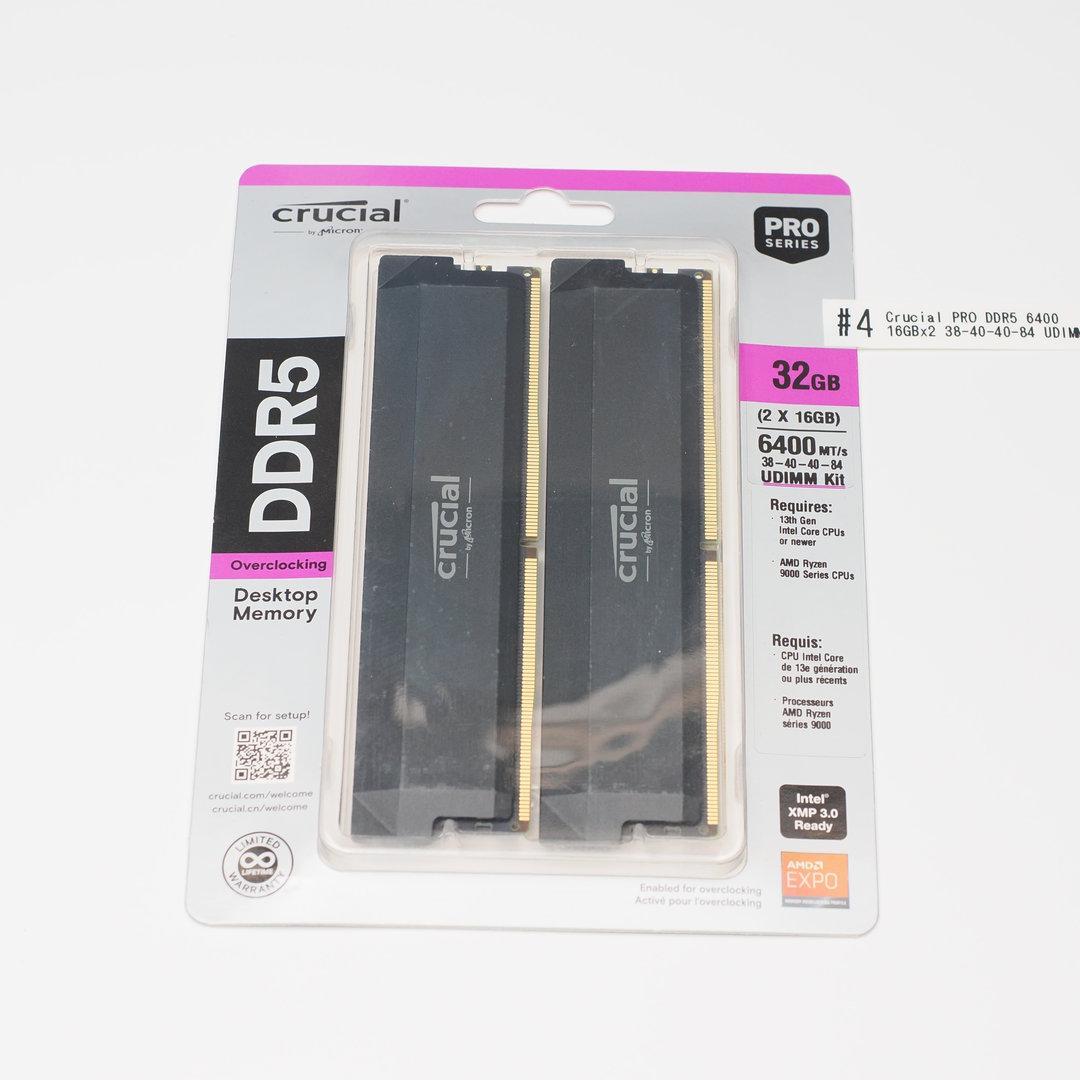 【新品未開封】Crucial PRO DDR5 32G(16x2) 6400
