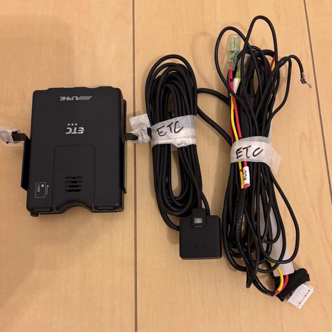 bbb aaaALPINEアルパインHCE-B063ナビ連動ETC車載器