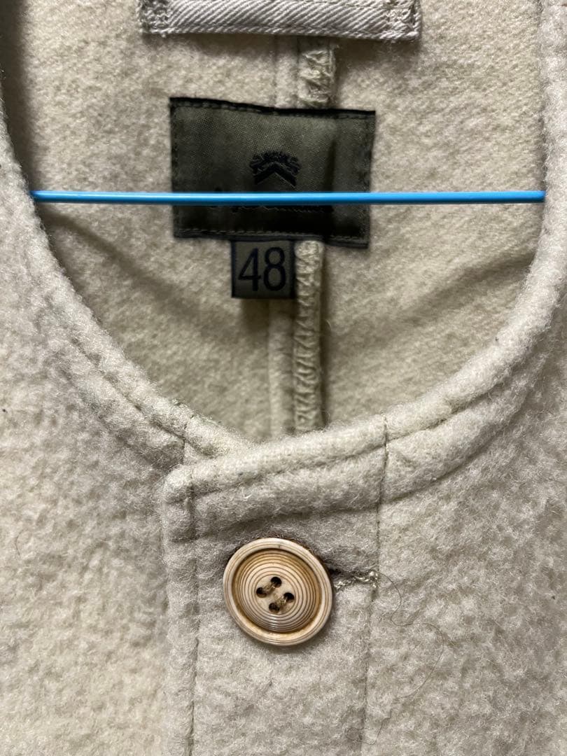 ナイジェルケーボン　ウールブランケット　ジャーキンベスト