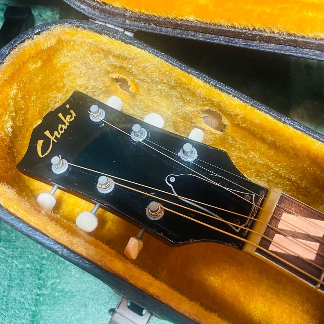 Chaki W-2G ハカランダ エレアコ ハードケース付き