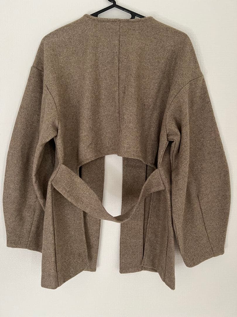 m*o様 Eaphi CURVE CUT LINE JACKET 【brown】