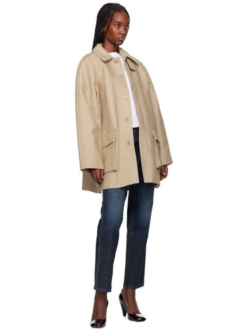 未使用 13万 FILIPPA K ジャケット コート 2025 ベージュ 34