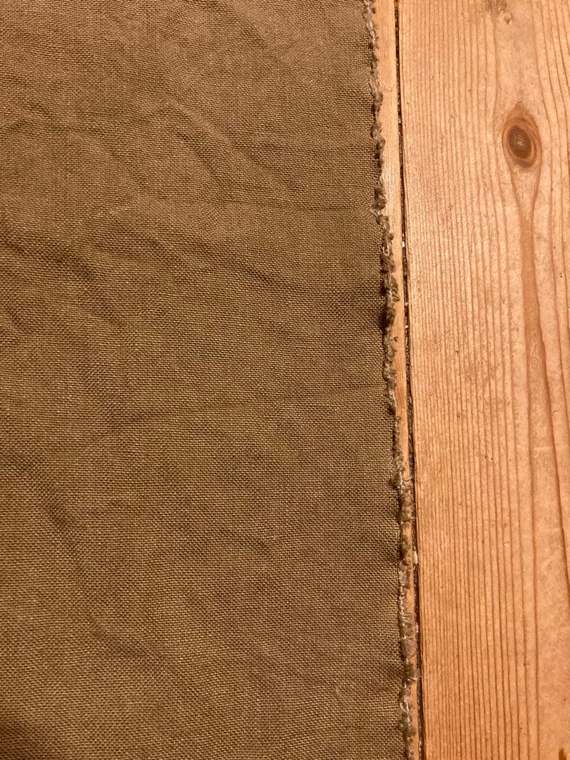 ダニエラグレジス リネンエプロン　カーキ