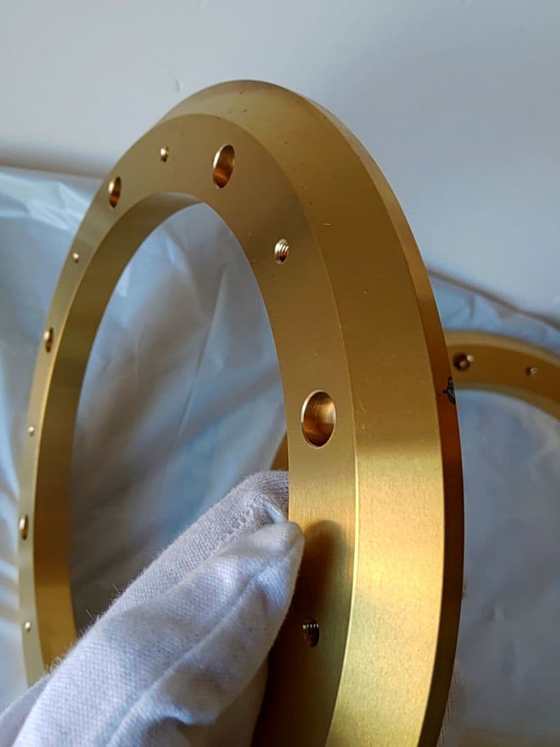 FOSTEX フォステクス 真鍮製 アダプター リング P208 ペア