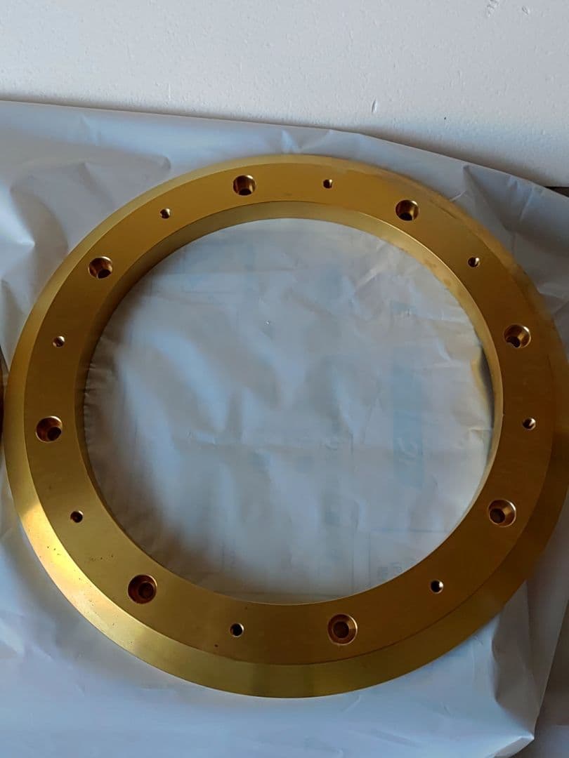 FOSTEX フォステクス 真鍮製 アダプター リング P208 ペア