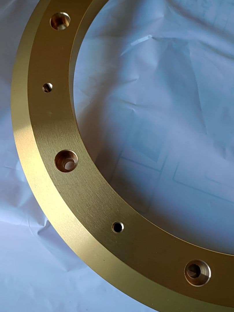 FOSTEX フォステクス 真鍮製 アダプター リング P208 ペア