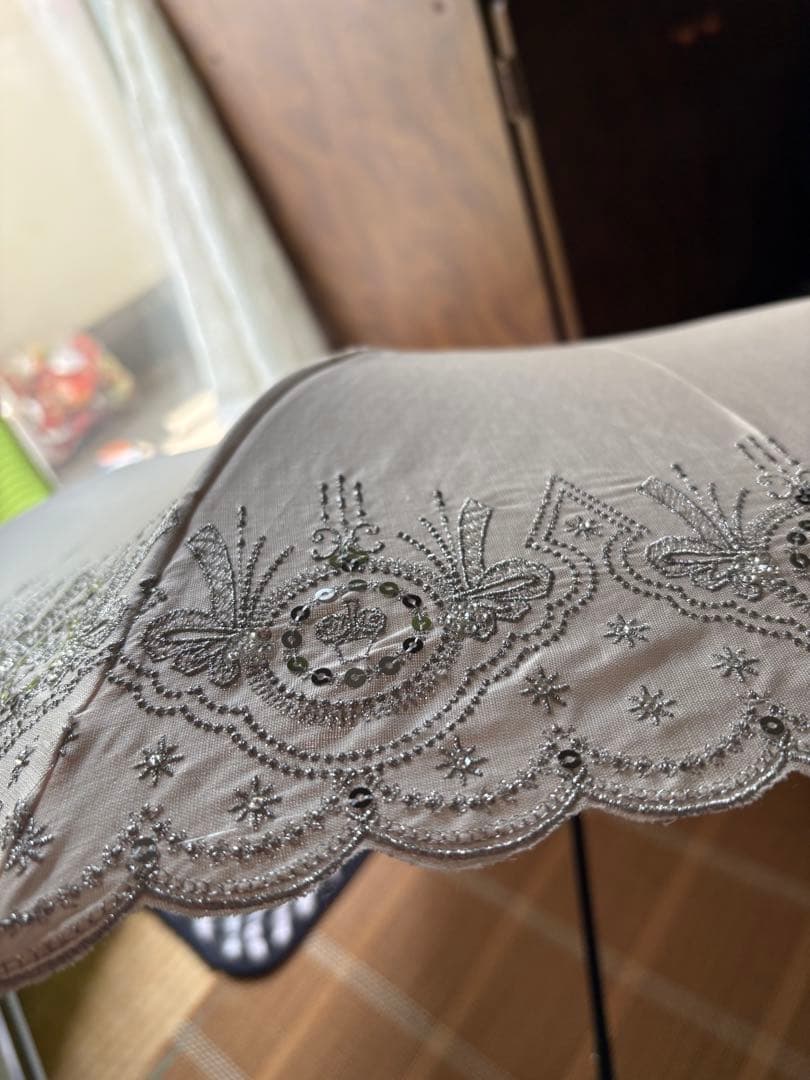 ルルギネス高級刺繍入り日傘 折りたたみ写真追加しました