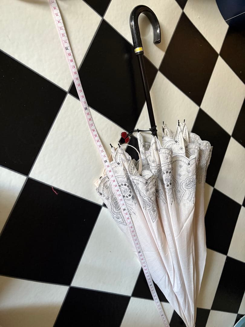 ルルギネス高級刺繍入り日傘 折りたたみ写真追加しました