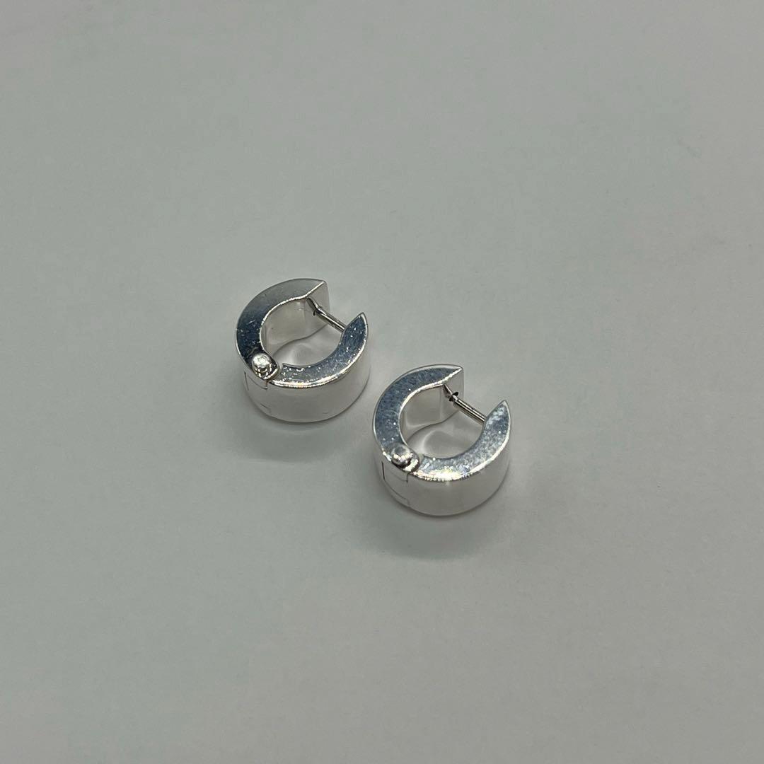 ボッテガヴェネタ BOTTEGA VENETA フープ ピアス Ag925