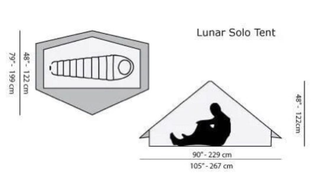 新品未使用 ルナソロ Lunar Solo Tent グリーン