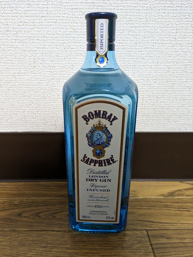 Bombay Sapphire ボンベイ・サファイア 1000ml 12本入り