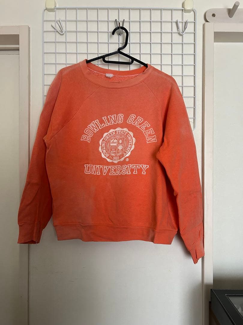 60s カレッジ スウェット オレンジ