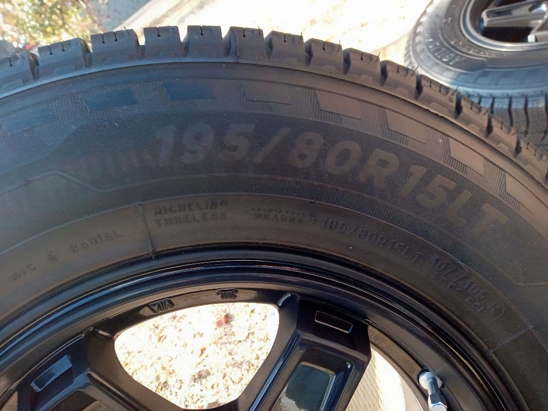 KEELER TACTICS15インチホイールMICHELINタイヤセット6穴