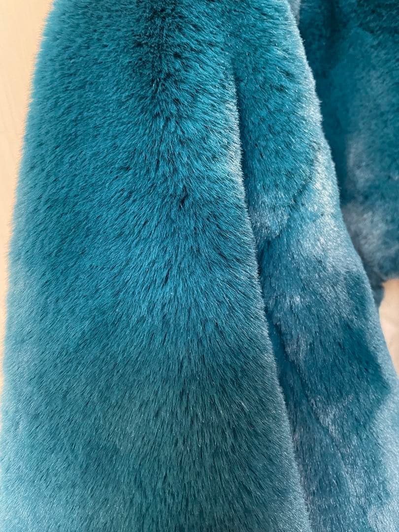 りん　モラビト　ジャケット　フェイクファー　エコファー