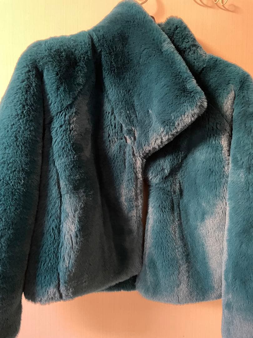 りん　モラビト　ジャケット　フェイクファー　エコファー