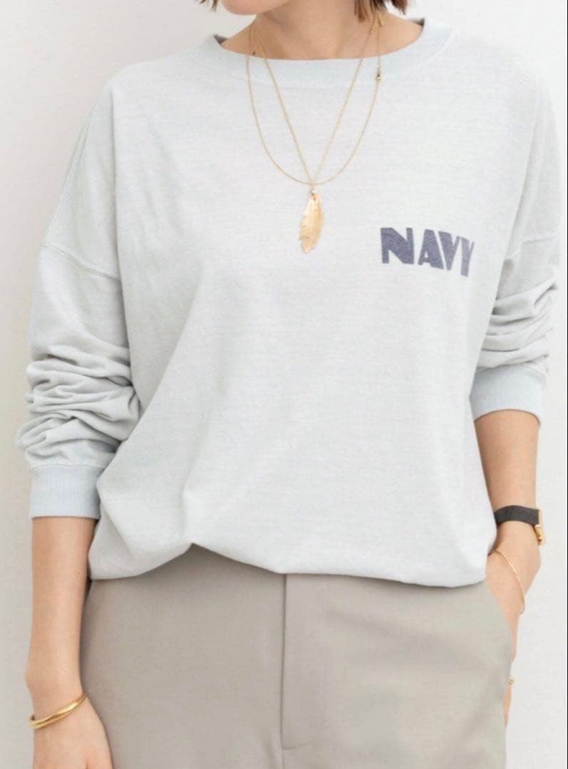 新品タグ付き★アパルトモン★レミ レリーフ LONG SLEEVE TEE