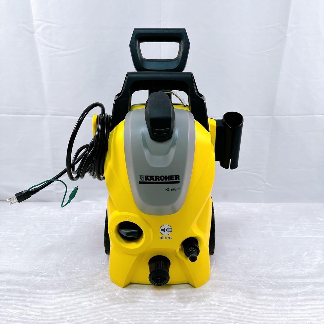 【美品】KARCHER ケルヒャー 家庭用高圧洗浄機 K3サイレントベランダ