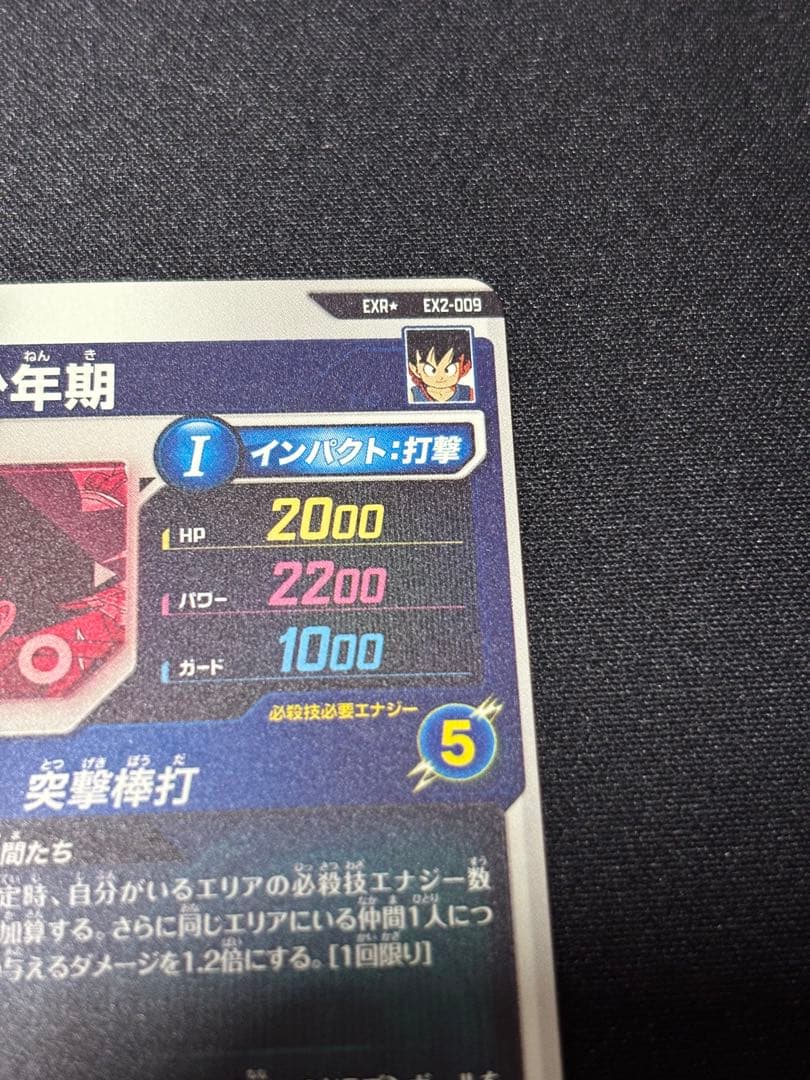 神龍エクストラレア 孫悟空 EX2-009 パラレル