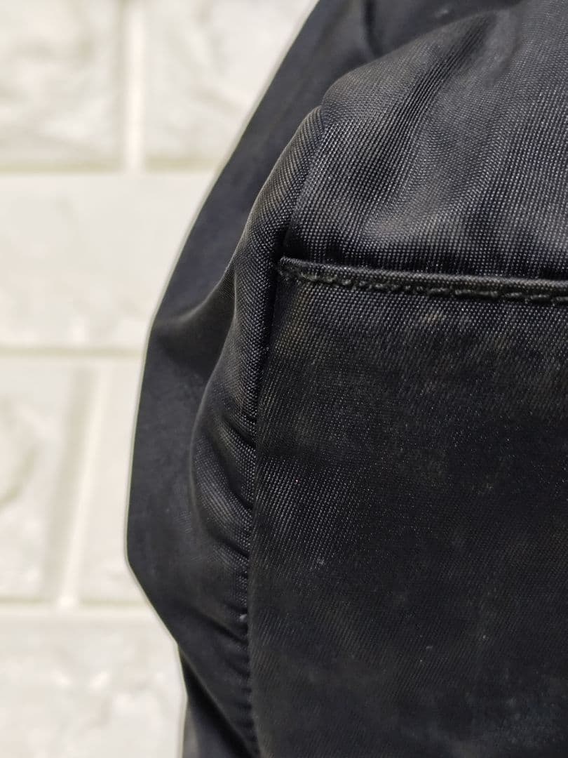 PRADA プラダ　ハンドバッグ　三角ロゴ　ナイロン　ブラック