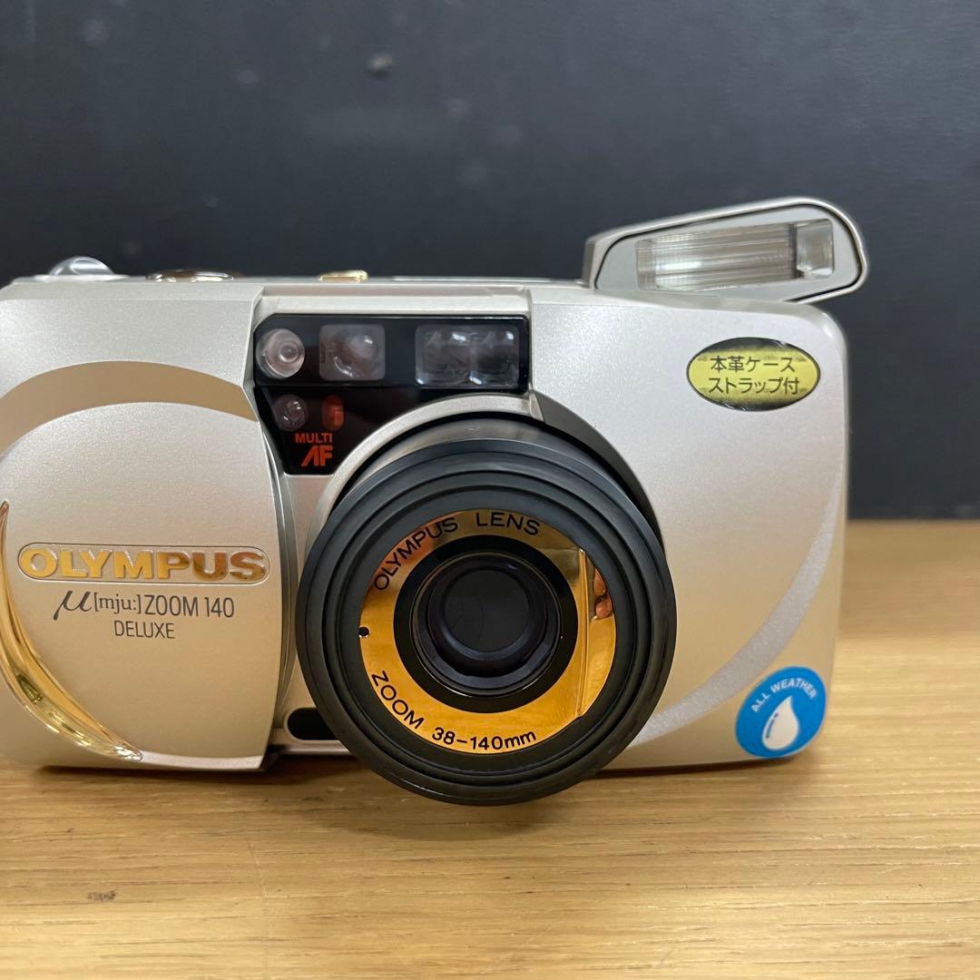 OLYMPUS μ Zoom 140 deluxe コンパクトフィルムカメラ