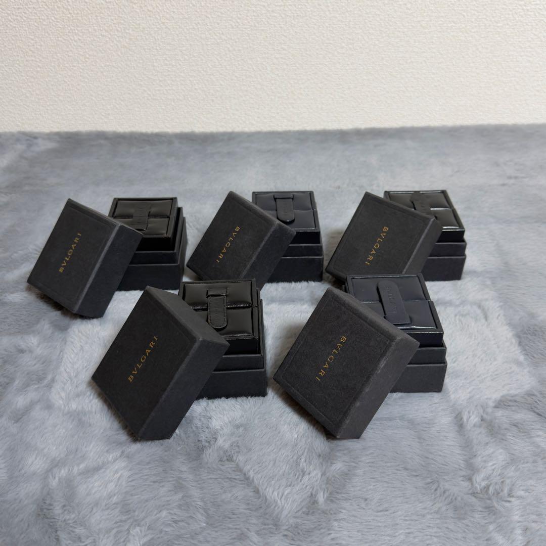 【美品】BVLGARI リングケース オーバル型リング専用ケース　空箱