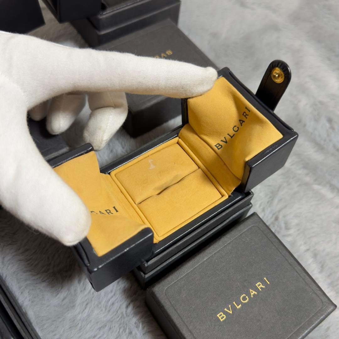 【美品】BVLGARI リングケース オーバル型リング専用ケース　空箱