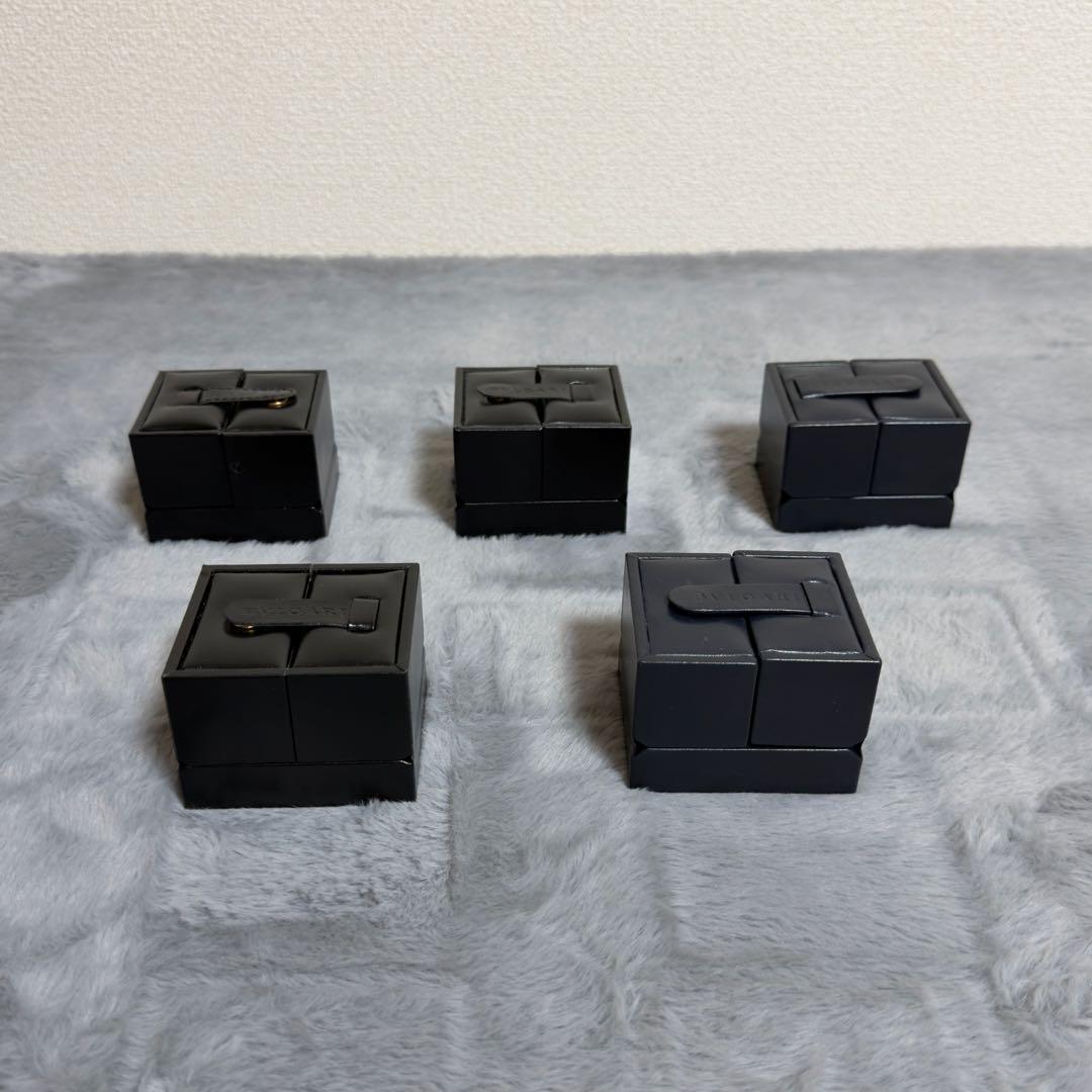 【美品】BVLGARI リングケース オーバル型リング専用ケース　空箱