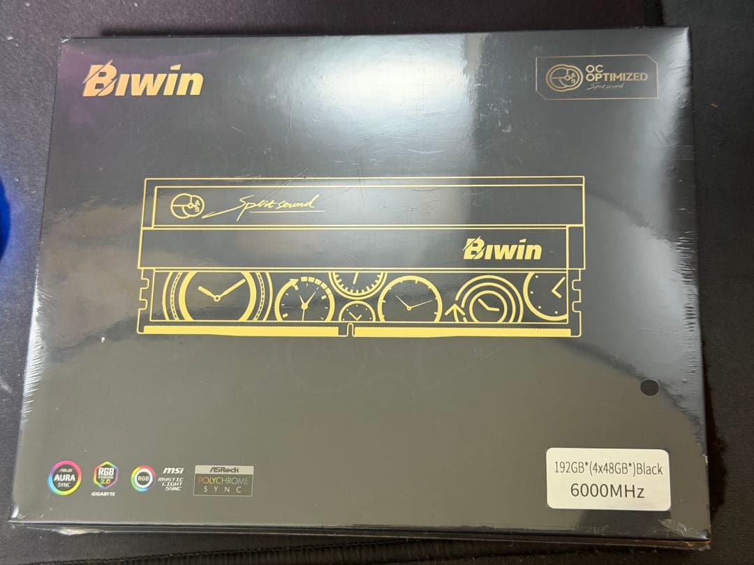 【48GB×4】192GBセットBiwin DW100 DDR5 管理番号4